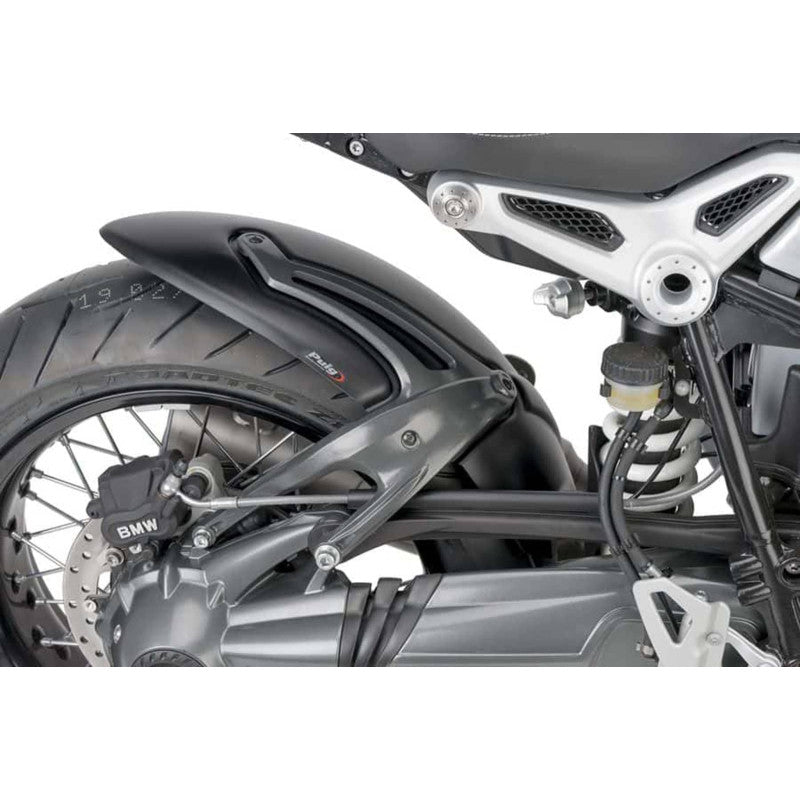 PARAFANGO POSTERIORE PUIG COMPATIBILE PER BMW R12 NINE T 1200 2024 NERO 7023J