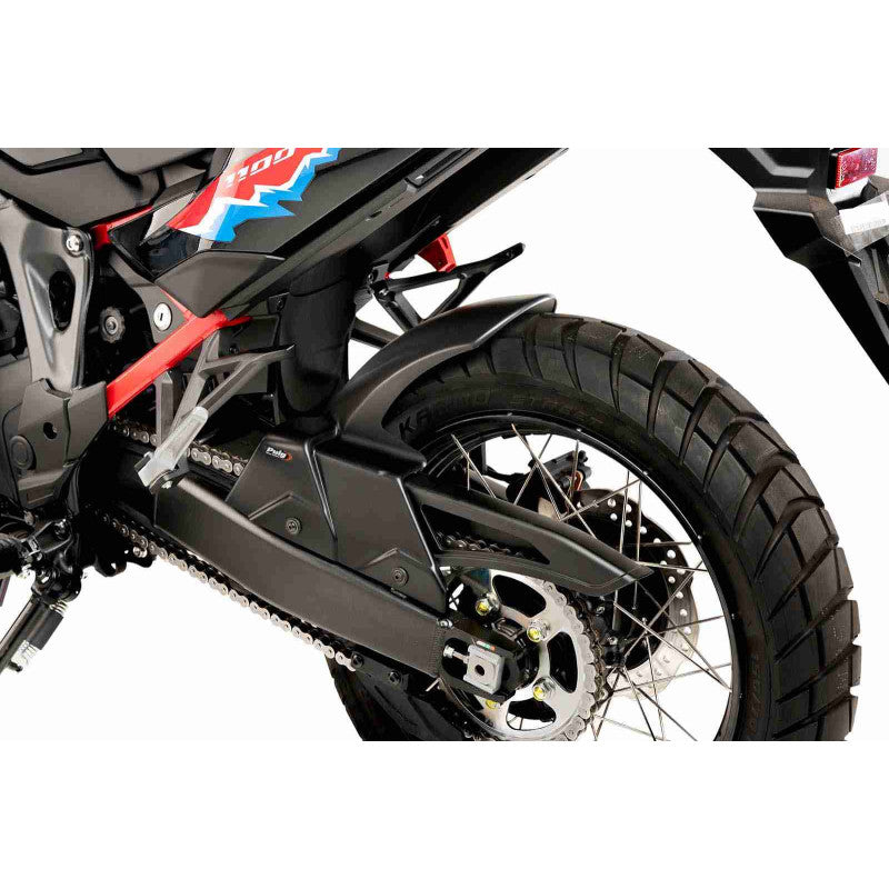 PARAFANGO POSTERIORE PUIG COMPATIBILE PER HONDA AFRICA TWIN CRF 1100L 2024 > 2025 NERO OPACO 22260J