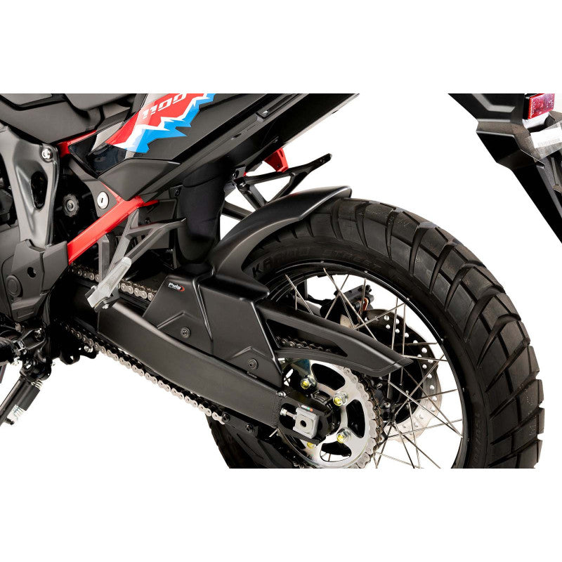 PARAFANGO POSTERIORE PUIG COMPATIBILE PER HONDA TRANSALP XL750 2023 > 2025 NERO OPACO 22260J