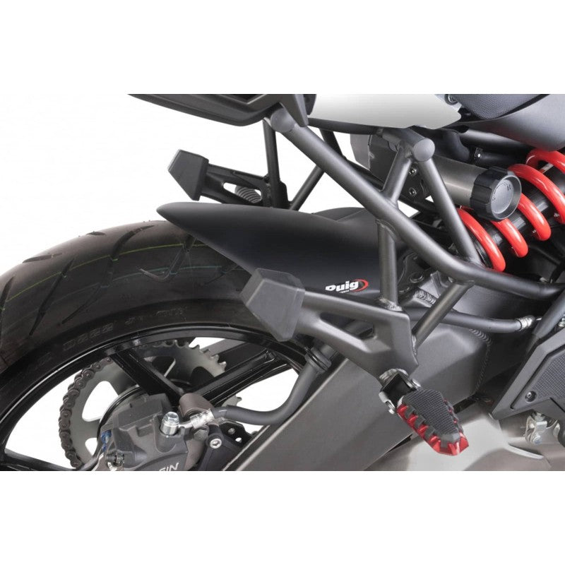 PARAFANGO POSTERIORE PUIG COMPATIBILE PER KAWASAKI VERSYS 650 2015 > 2021 NERO OPACO 4407J