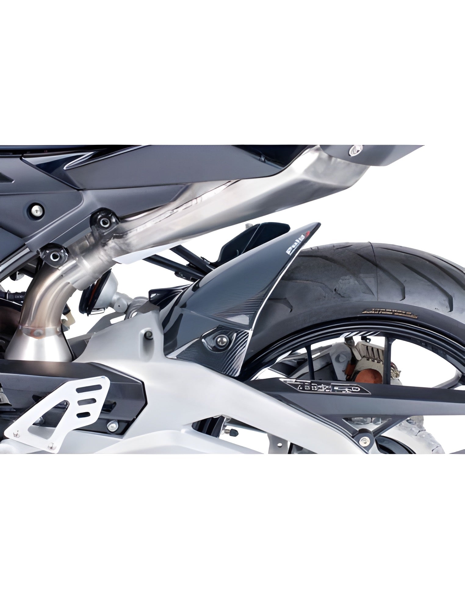 PARAFANGO POSTERIORE PUIG COMPATIBILE PER APRILIA SHIVER 750 2010 > 2016 CARBON LOOK 4902C