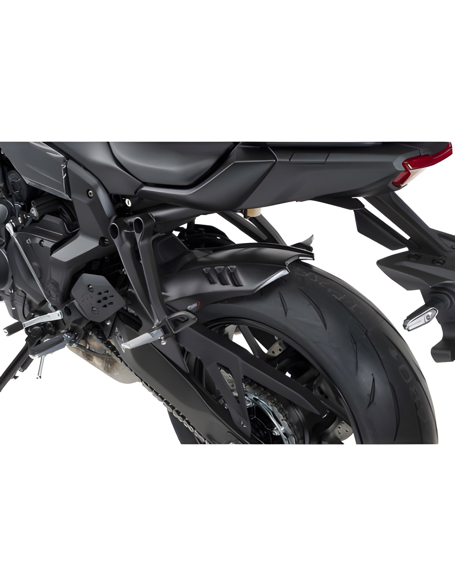 PARAFANGO POSTERIORE PUIG COMPATIBILE PER YAMAHA MT-07 700 Y-AMT 2025 CARBON LOOK 22414C