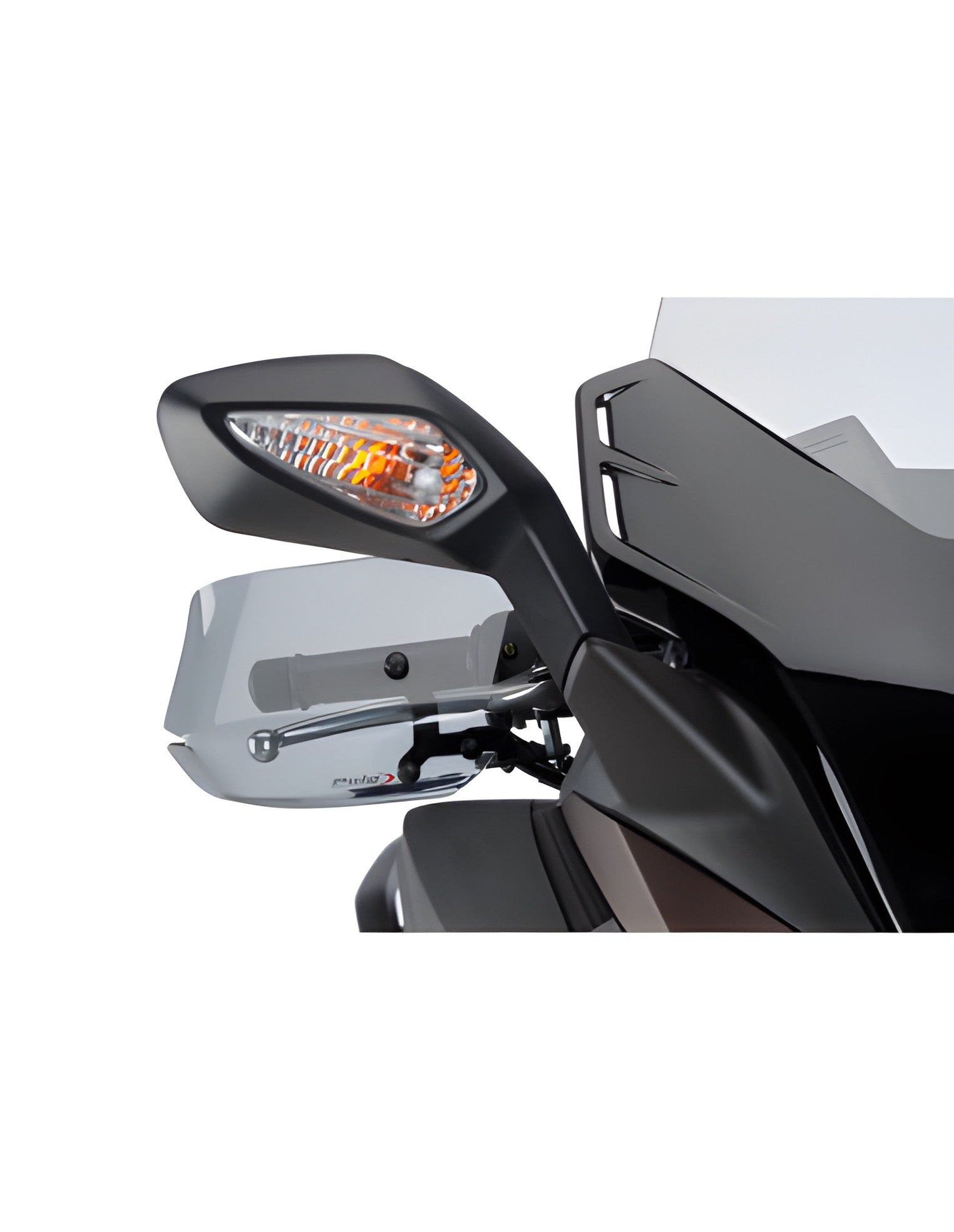 PARAMANI PUIG COMPATIBILE PER HONDA PCX 125 2015 > 2016 FUME CHIARO COPPIA 9652H