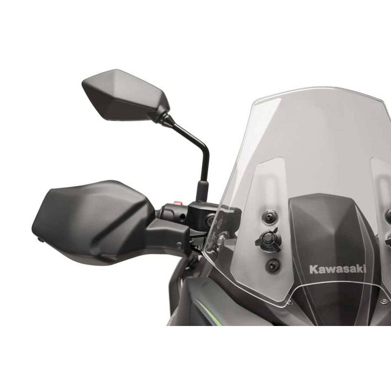 PARAMANI PUIG COMPATIBILE PER KAWASAKI VERSYS 1000 2015 > 2018 NERO OPACO COPPIA 8951J