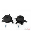 PROTEZIONE CARTER MOTORE PUIG COMPATIBILE PER KTM RC 390 2017 > 2021 NERO 20140N