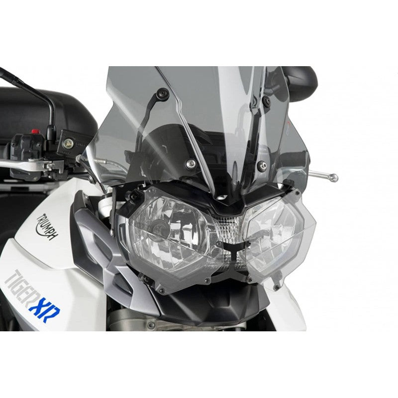 PROTEZIONE FARO PUIG COMPATIBILE PER TRIUMPH TIGER 800/XC/XCX/XCA/XR/XRX/XRT 2018 > 2020 TRASPARENTE 8124W