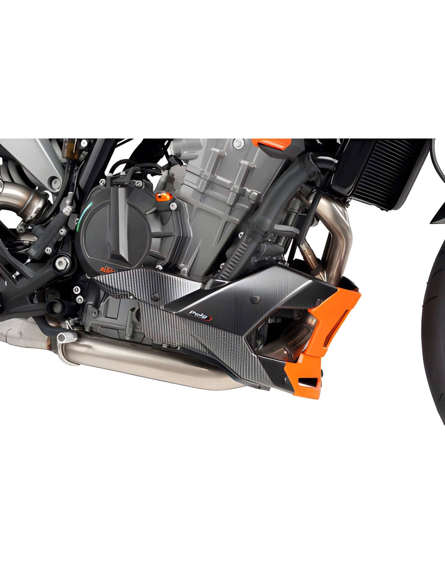 PUNTALE PUIG COMPATIBILE PER KTM DUKE 790 2022 > 2023 CARBON LOOK 9669C