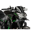 SPOILER ANTERIORE DOWNFORCE NAKED PUIG COMPATIBILE PER KAWASAKI Z 650 2025 CARBON LOOK 21134C