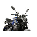 SPOILER ANTERIORE DOWNFORCE NAKED PUIG COMPATIBILE PER YAMAHA MT-09 850 2021 > 2023 NERO OPACO 21133J