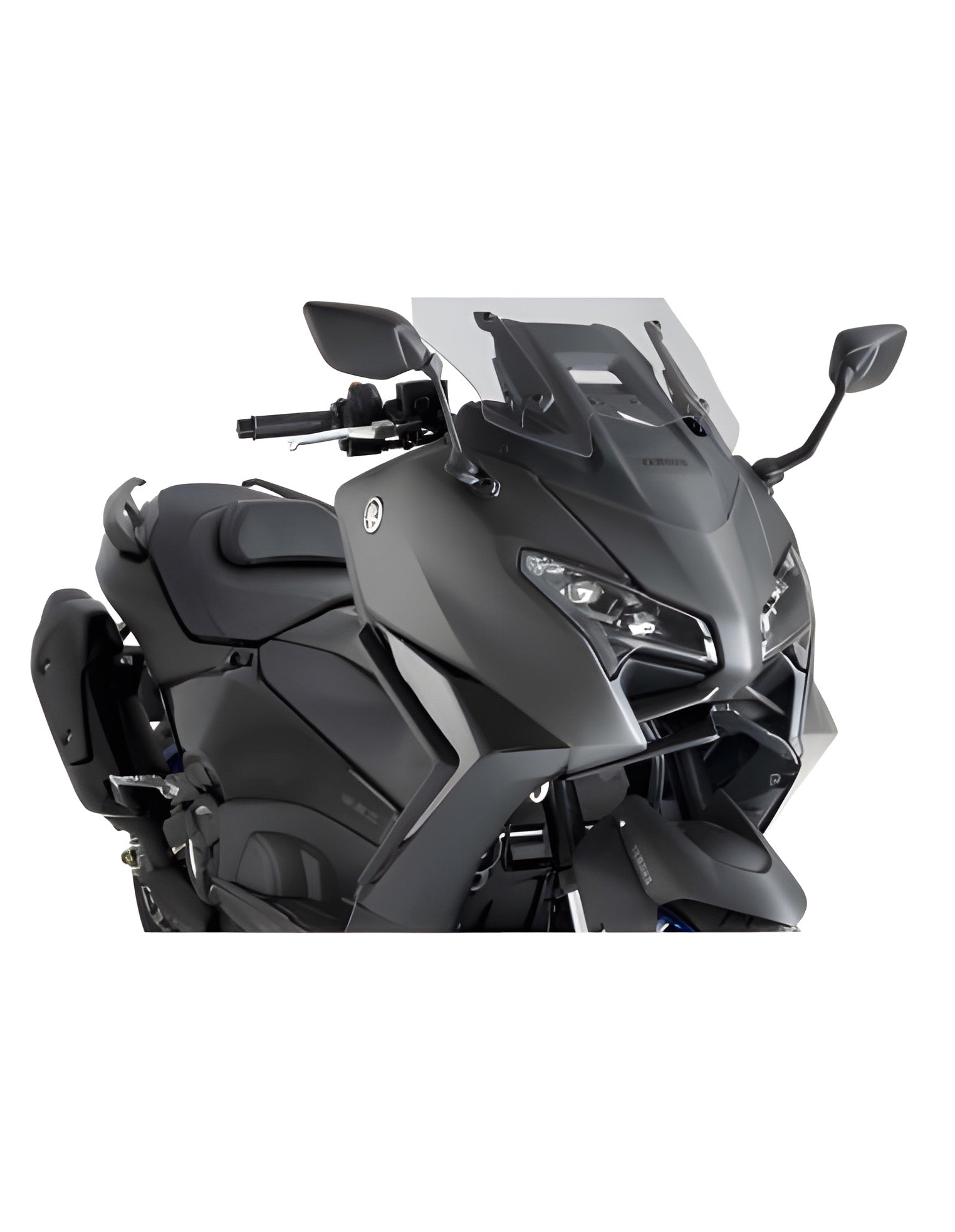 SPOILER ANTERIORE DOWNFORCE NAKED PUIG COMPATIBILE PER YAMAHA T-MAX 560 2025 CARBON LOOK 22605C