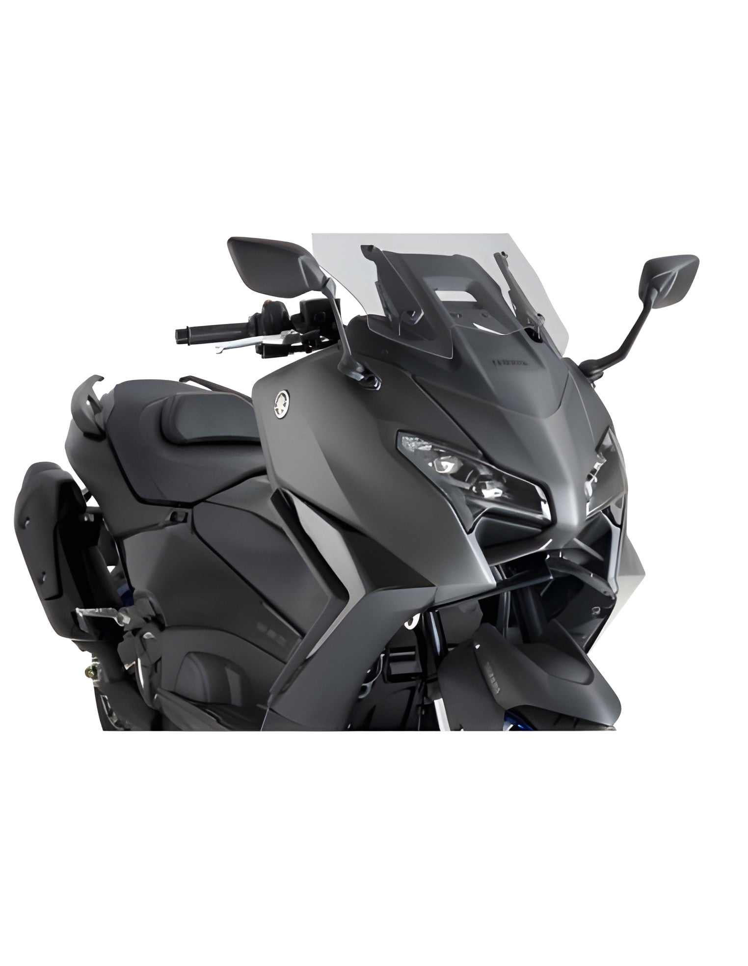SPOILER ANTERIORE DOWNFORCE NAKED PUIG COMPATIBILE PER YAMAHA T-MAX 560 2025 NERO 22605N