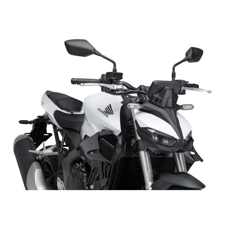 SPOILER D12 PUIG COMPATIBILE PER HONDA CB 1000 HORNET 2025 NERO OPACO COPPIA 22384J