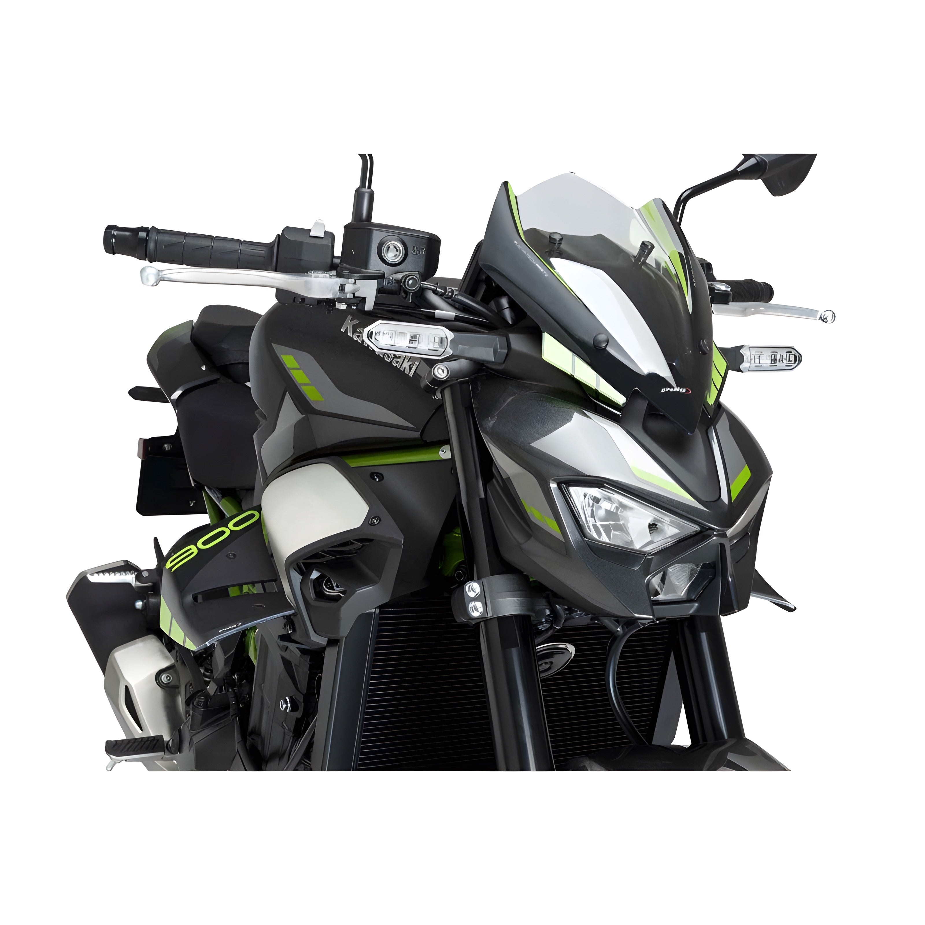 SPOILER D12 PUIG COMPATIBILE PER KAWASAKI Z 900 SE 2025 SERIGRAFATO 22445S