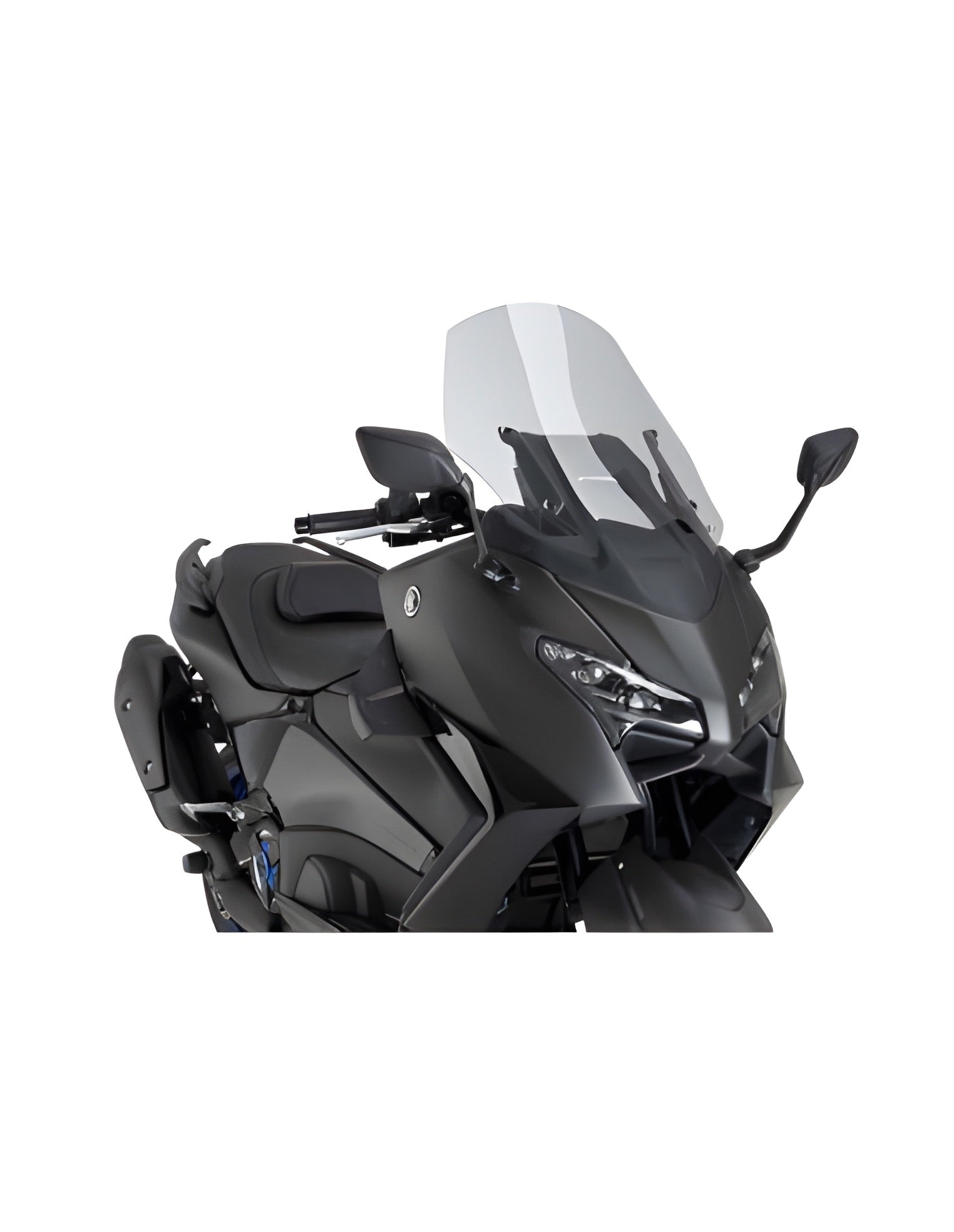 SPOILER D12 PUIG COMPATIBILE PER YAMAHA T-MAX 560 MAX TECH 2022 > 2024 NERO OPACO 22606J