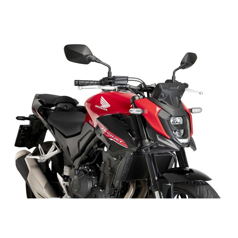 SPOILER DOWNFORCE NAKED PUIG COMPATIBILE PER HONDA CB 500 HORNET 2024 NERO OPACO 21936J