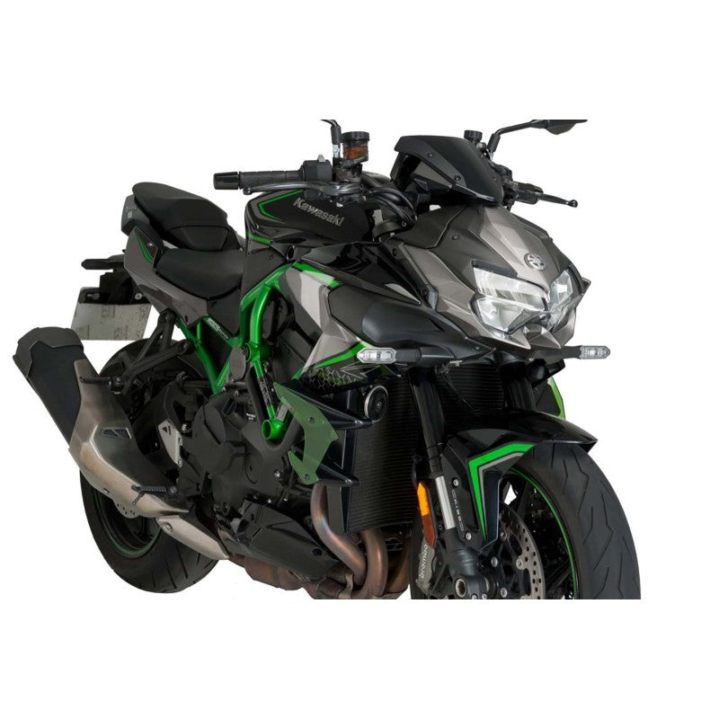 SPOILER DOWNFORCE NAKED PUIG COMPATIBILE PER KAWASAKI Z H2 1000 2020 > 2024 VERDE 20832V