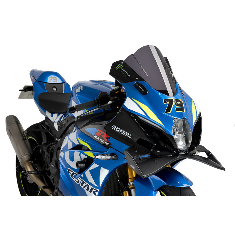 SPOILER FRONTALE GP PUIG COMPATIBILE PER SUZUKI GSX-R 1000/R 2017 > 2022 NERO OPACO 22075J