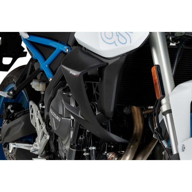 SPOILER ANTERIORE DOWNFORCE NAKED PUIG COMPATIBILE PER SUZUKI GSX-8S 800 2023 > 2024 NERO OPACO 21783J