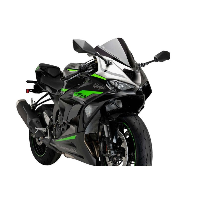SPOILER DOWNFORCE RACE PUIG COMPATIBILE PER KAWASAKI ZX-6R NINJA 600 2024 NERO 21858N
