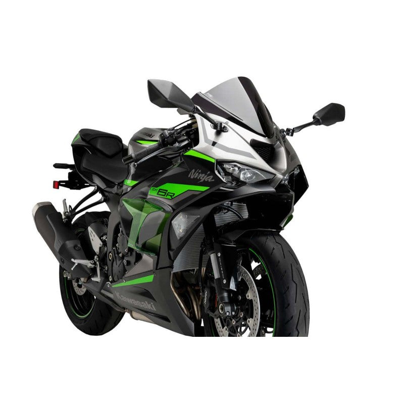 SPOILER DOWNFORCE RACE PUIG COMPATIBILE PER KAWASAKI ZX-6R NINJA 600 2024 VERDE 21858V