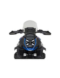 SPOILER SUPERIORE PER KIT PISTA PUIG COMPATIBILE PER BMW R 1300 GS 2023 > 2025 NERO OPACO COPPIA 22310J