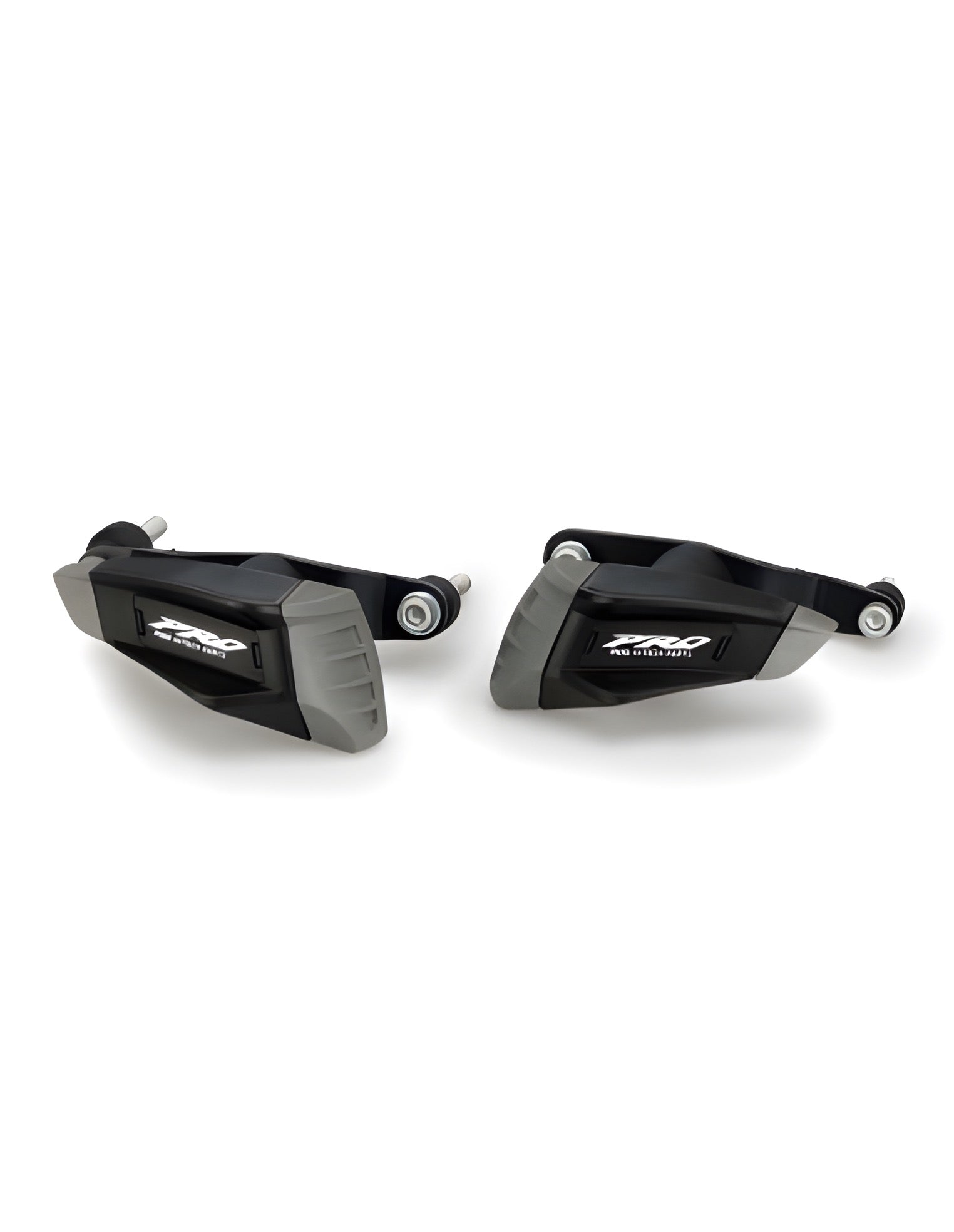 TAMPONI PARATELAIO MOD. PRO 2.0 PUIG COMPATIBILE PER KTM SUPERDUKE 1290 R 2022 > 2024 NERO COPPIA 21982N
