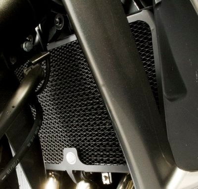 PROTEZIONE RADIATORE ACQUA R&G PER SUZUKI GSX 1250 FA 2010 > 2018 NERO RAD0093