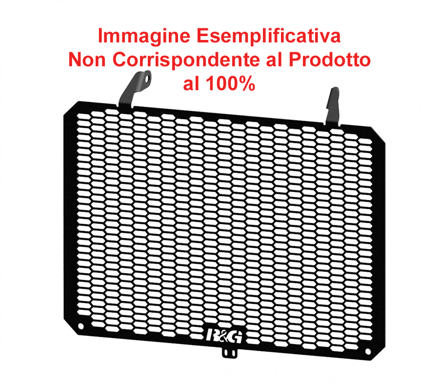 PROTEZIONE RADIATORE ACQUA R&G PER MOTO GUZZI STELVIO 2024 > 2025 NERO