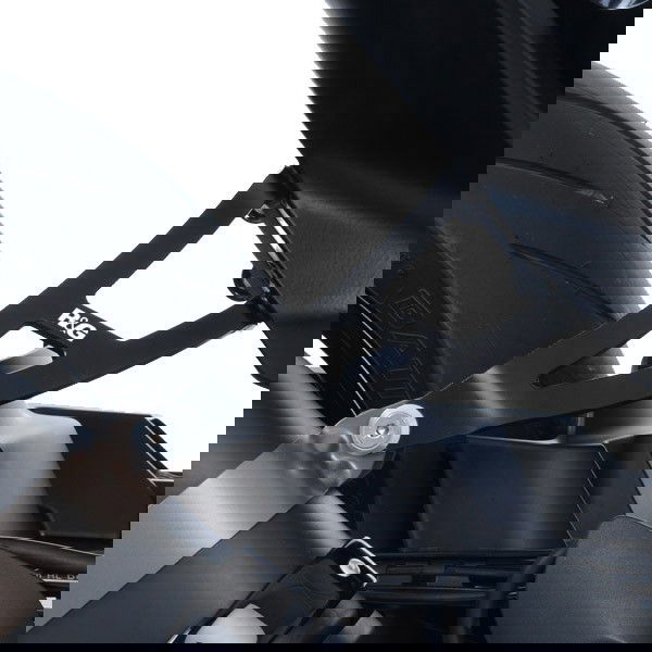 STAFFA SUPPORTO SCARICO R&G PER HUSQVARNA VITPILEN 701 2018 > 2022 NERO SINGOLO