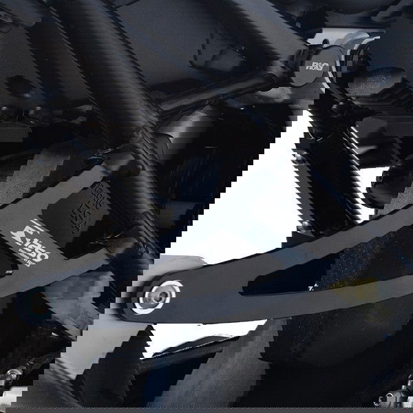 STAFFA SUPPORTO SCARICO R&G PER BMW R 1250 R 2019 > 2021 NERO SINGOLO EH0096BK